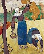 Emile Bernard Breton peasants oil painting